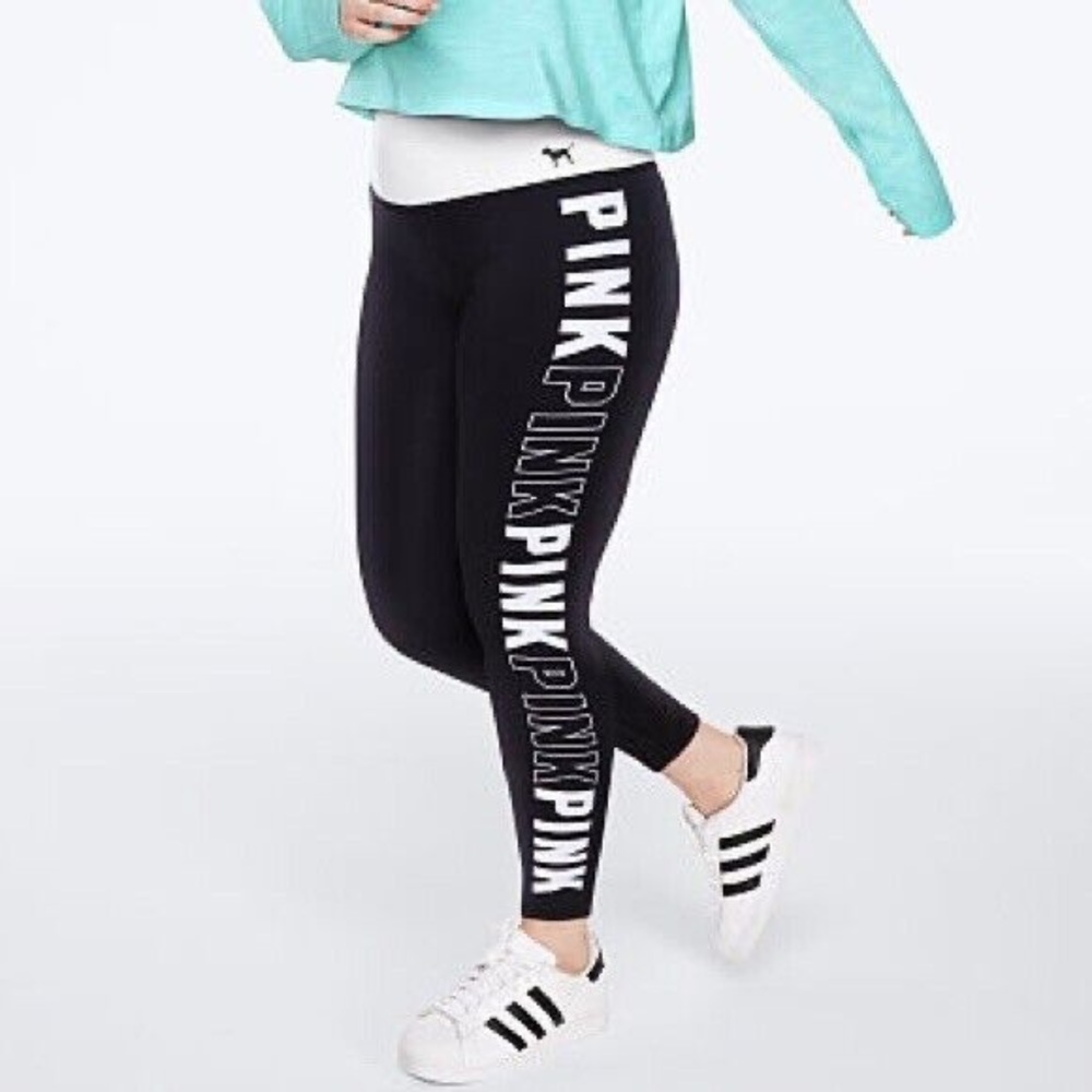 Victoria’s Secret Pink Leggings | Black & White | NWOT. XS.